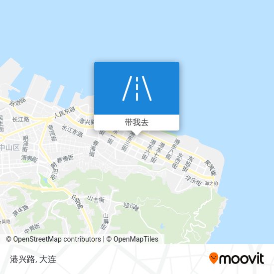 港兴路地图
