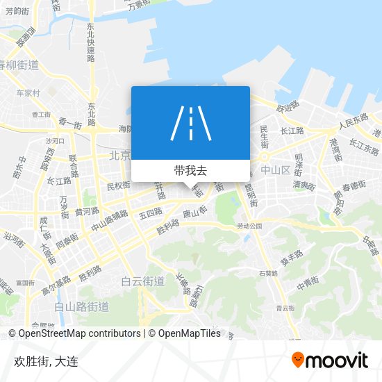 欢胜街地图