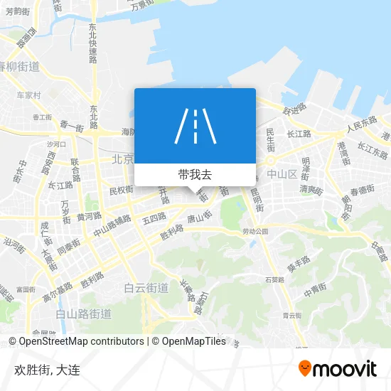 欢胜街地图
