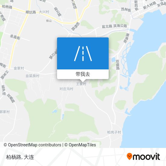 柏杨路地图