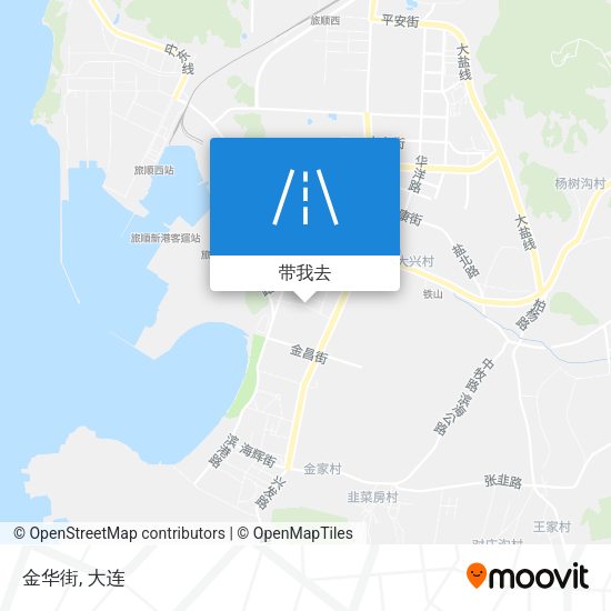 金华街地图