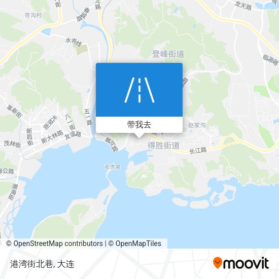 港湾街北巷地图