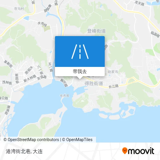 港湾街北巷地图
