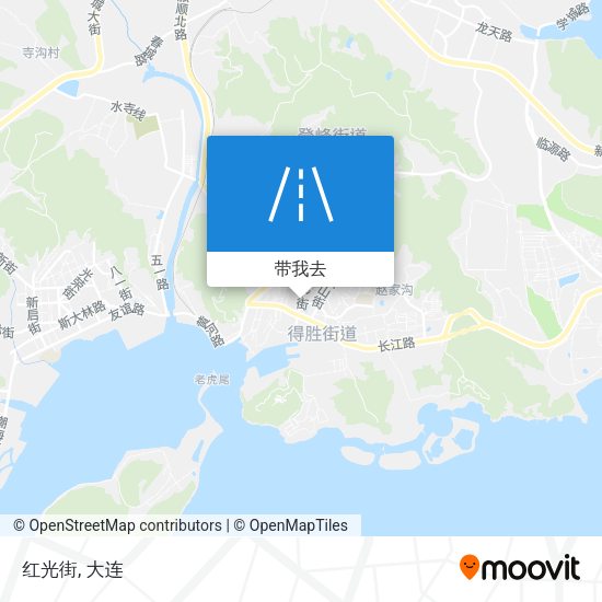 红光街地图