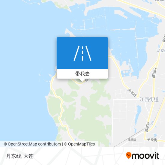丹东线地图