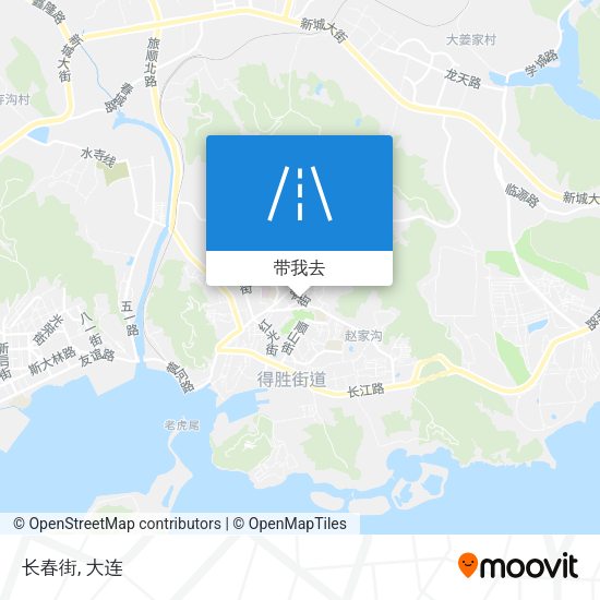 长春街地图