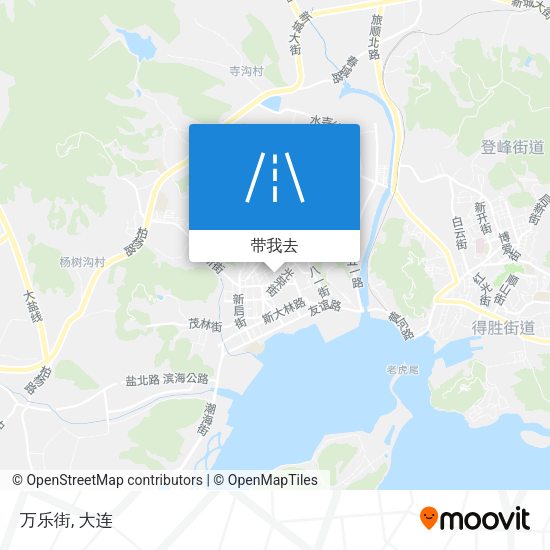 万乐街地图