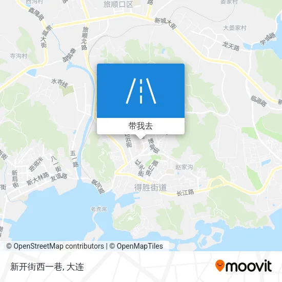 新开街西一巷地图