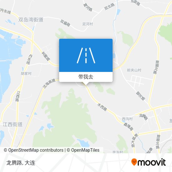 龙腾路地图