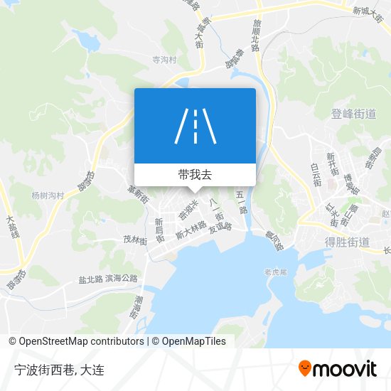 宁波街西巷地图