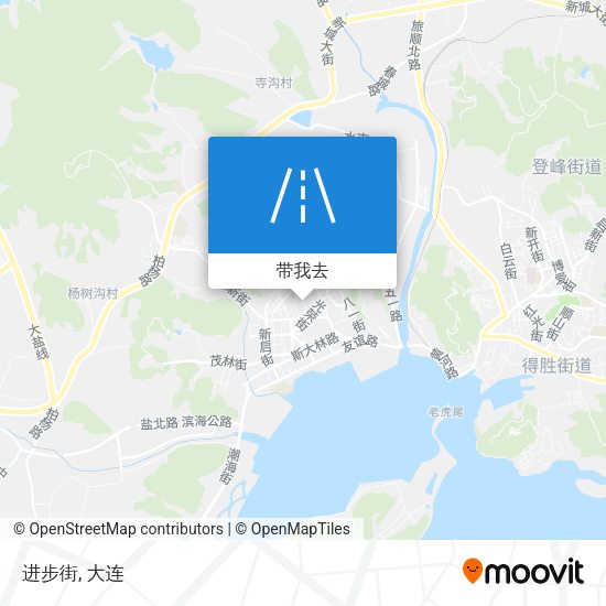 进步街地图