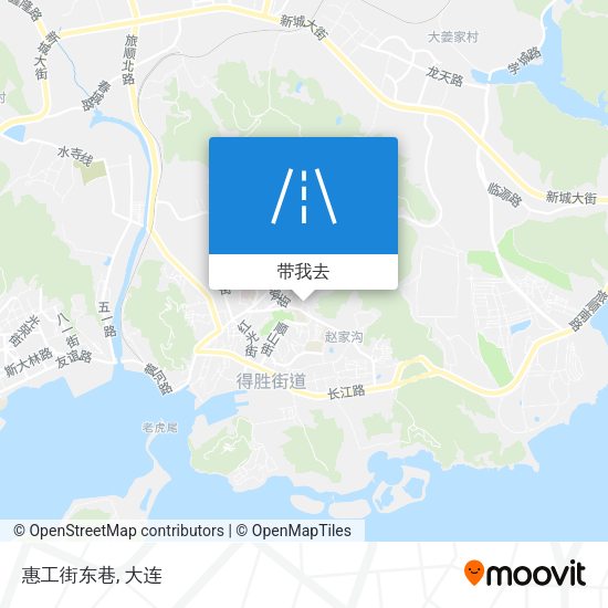 惠工街东巷地图