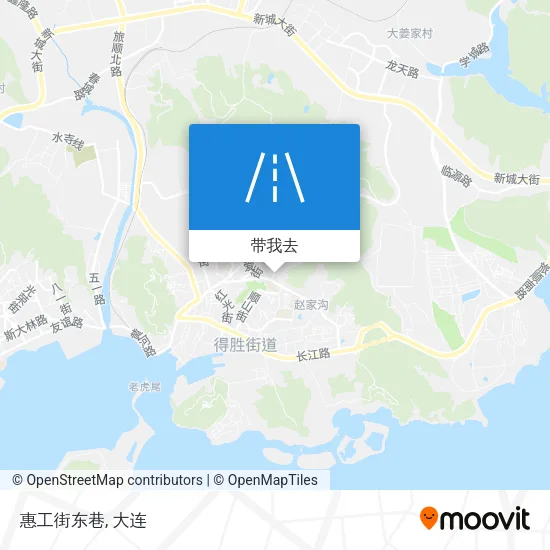 惠工街东巷地图