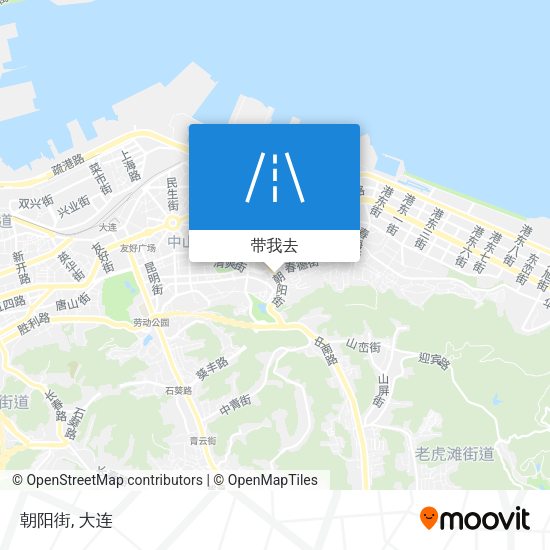 朝阳街地图