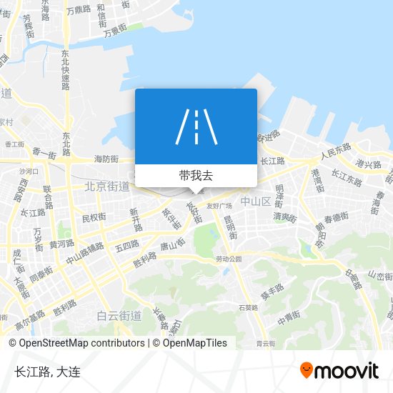 长江路地图