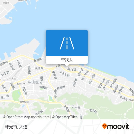 珠光街地图