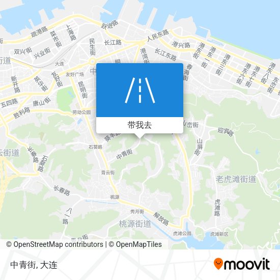 中青街地图