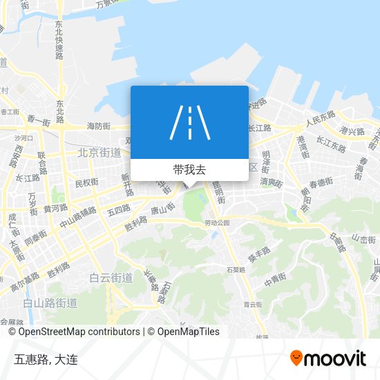 五惠路地图