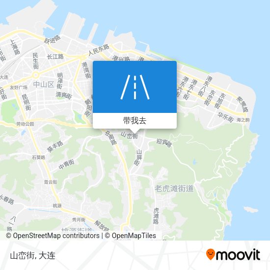 山峦街地图