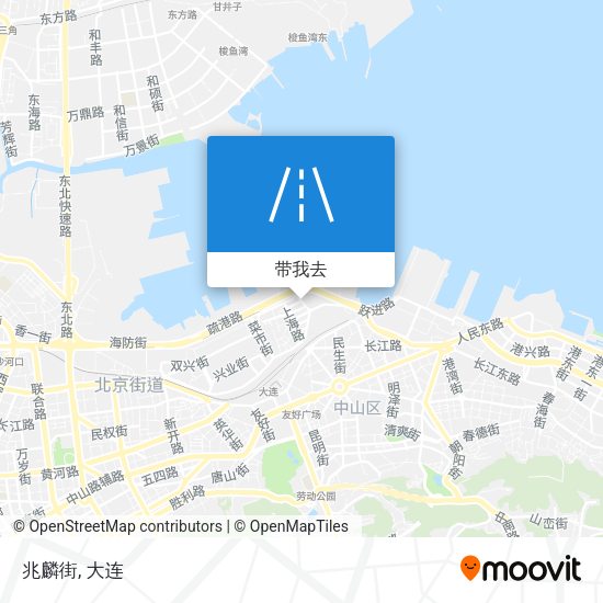 兆麟街地图