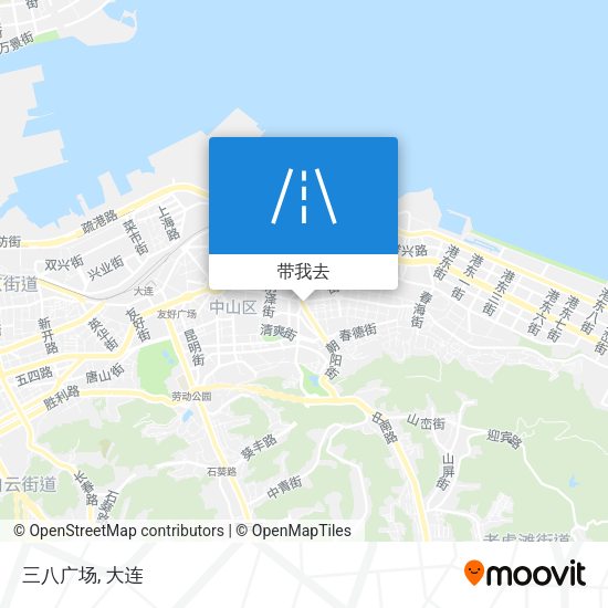 三八广场地图