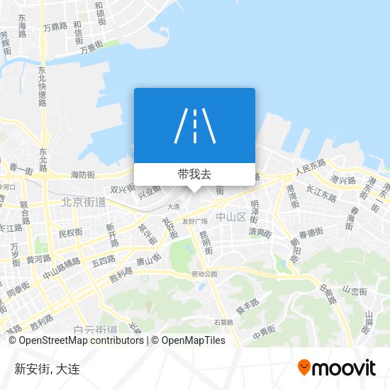 新安街地图