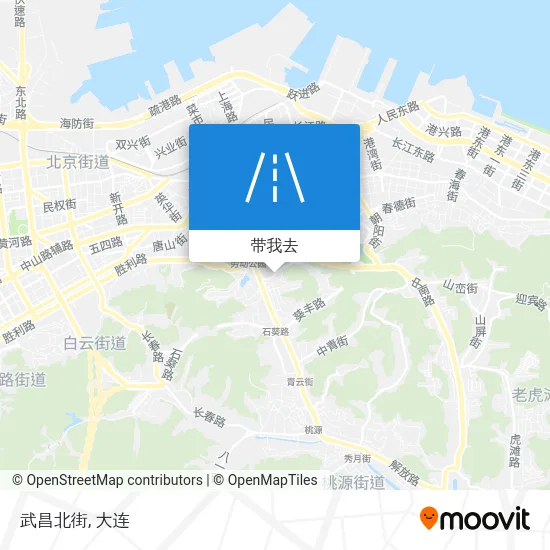 武昌北街地图