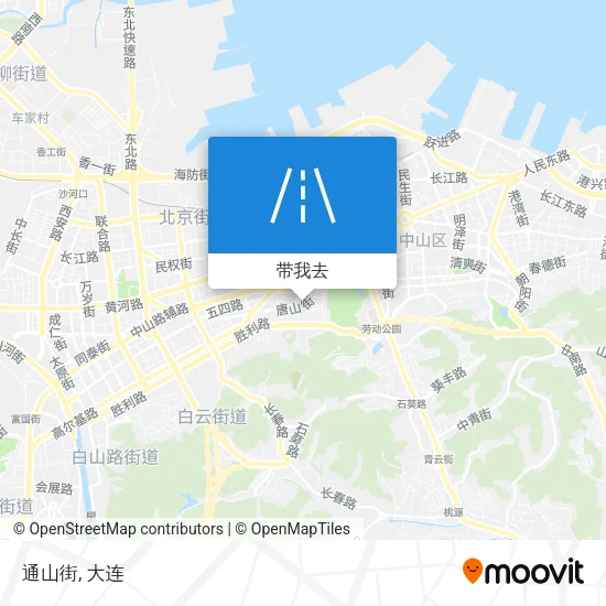 通山街地图