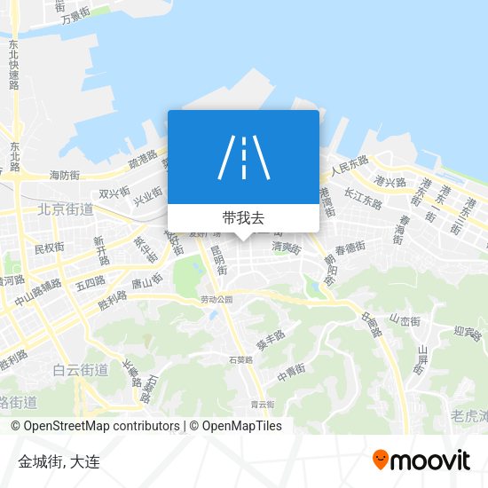 金城街地图