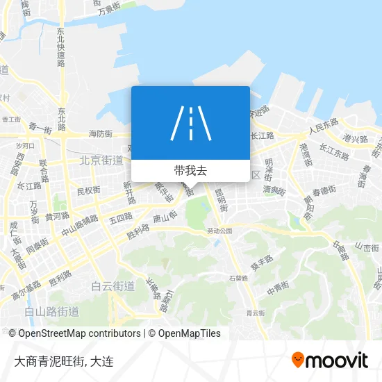 大商青泥旺街地图