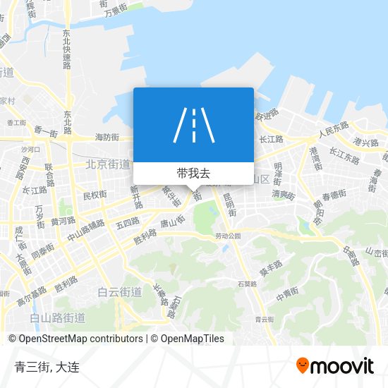 青三街地图