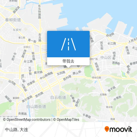 中山路地图