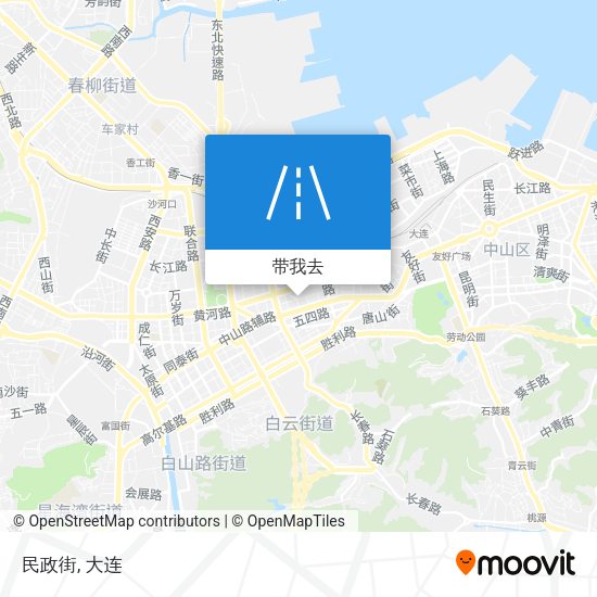 民政街地图