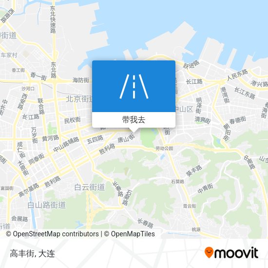 高丰街地图