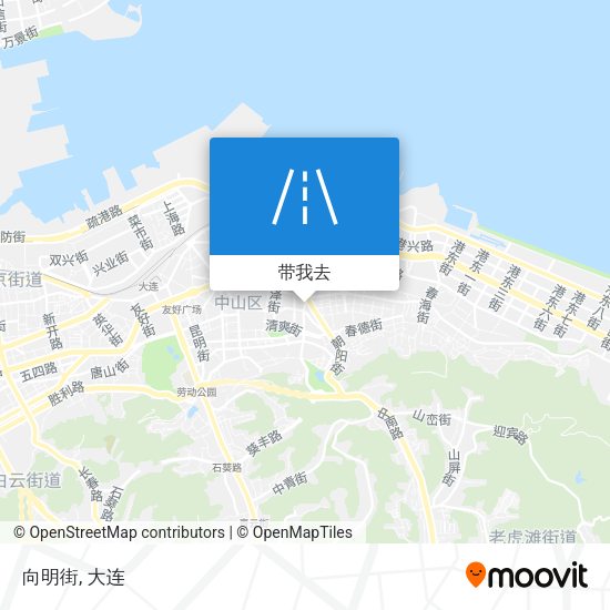 向明街地图