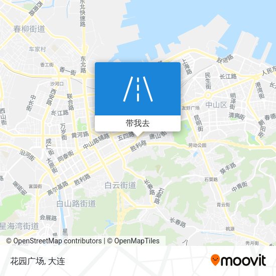 花园广场地图