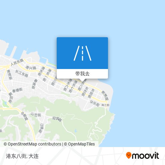 港东八街地图