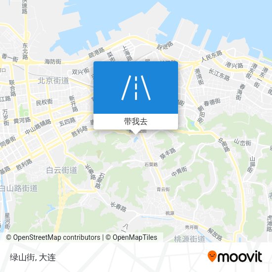绿山街地图