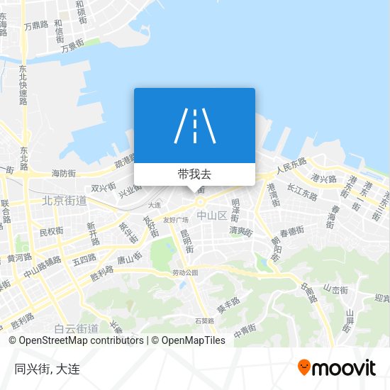 同兴街地图
