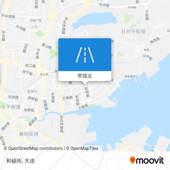 和硕街地图