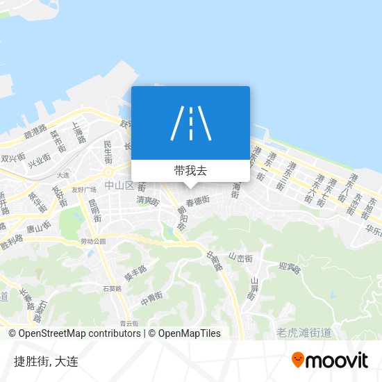 捷胜街地图