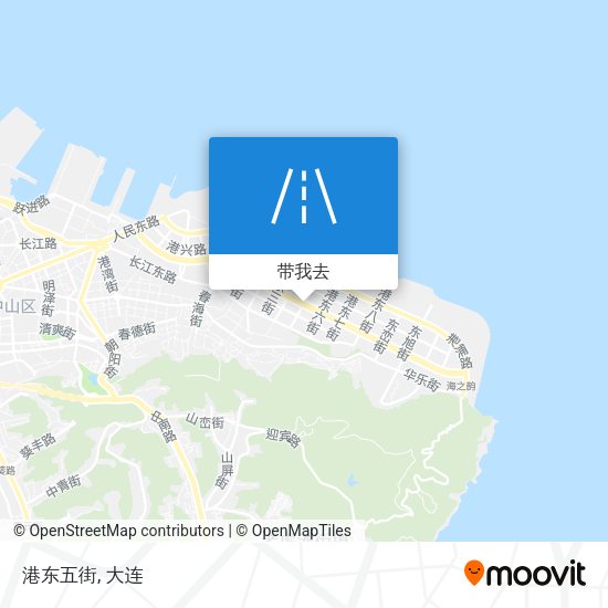 港东五街地图