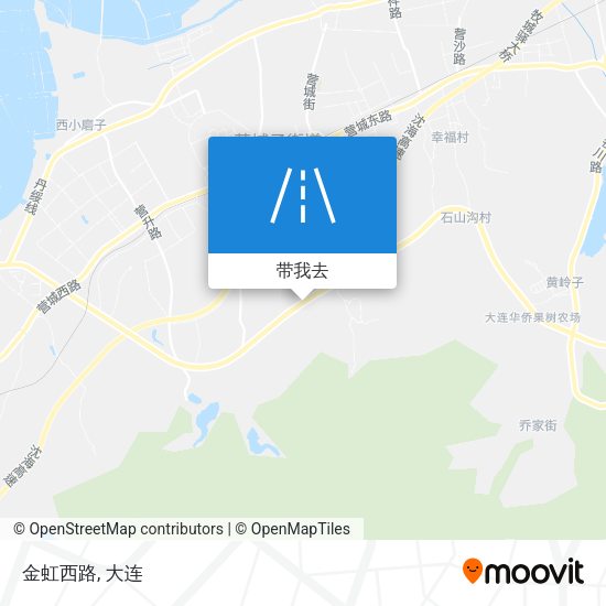 金虹西路地图