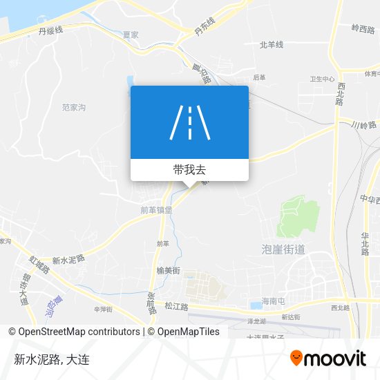 新水泥路地图