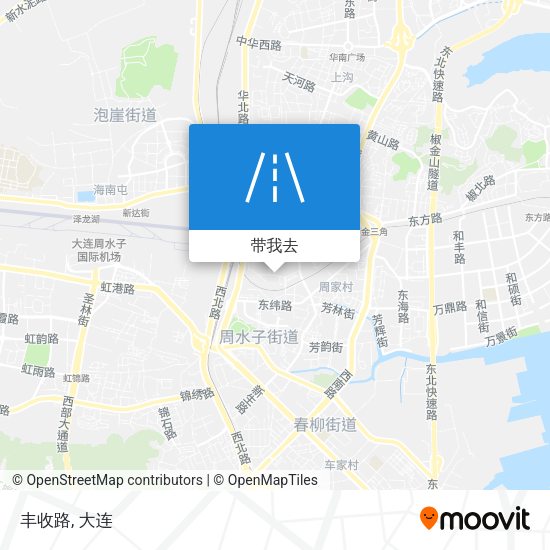 丰收路地图
