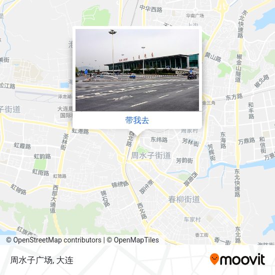周水子广场地图