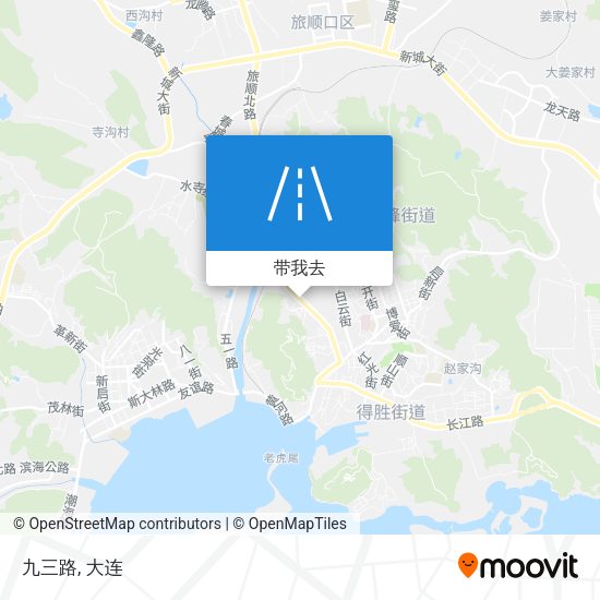 九三路地图