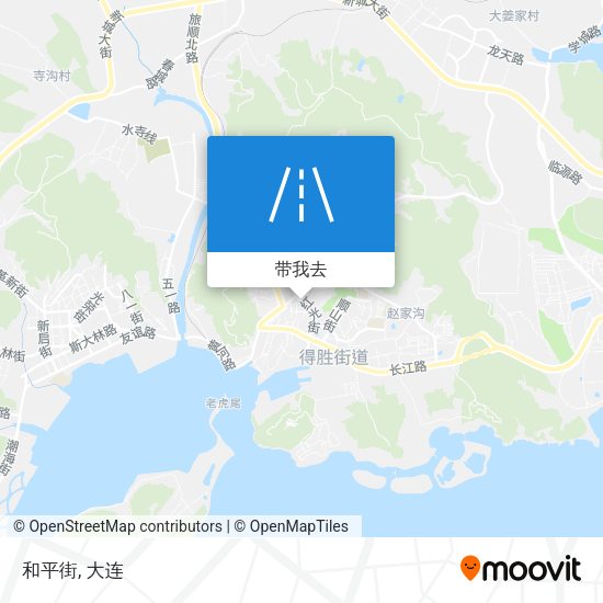 和平街地图