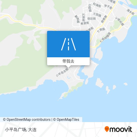 小平岛广场地图