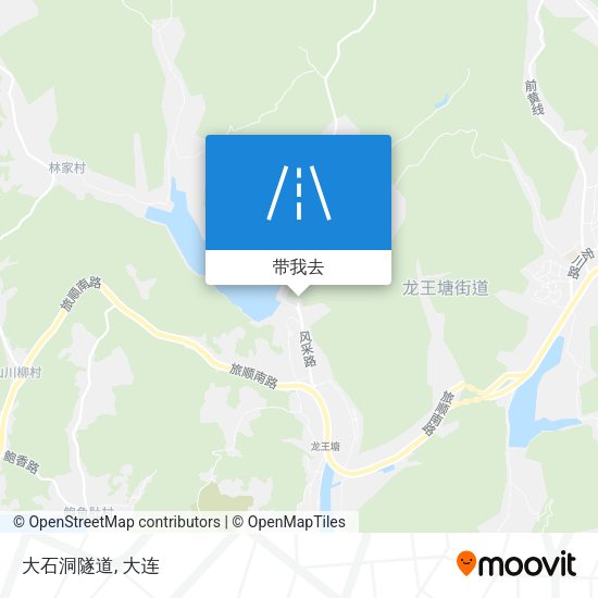 大石洞隧道地图